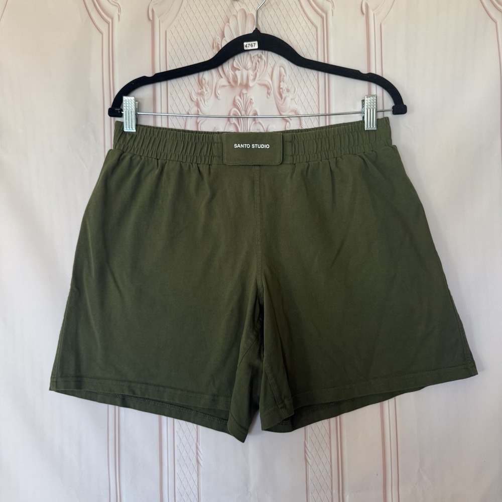 Santo Studio Tempo Sport Torino Shorts Men's Size M Green MMA Please See